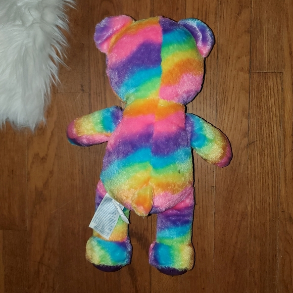 Build-A-Bear Rainbow Teddy Bear - Picture 6 of 8